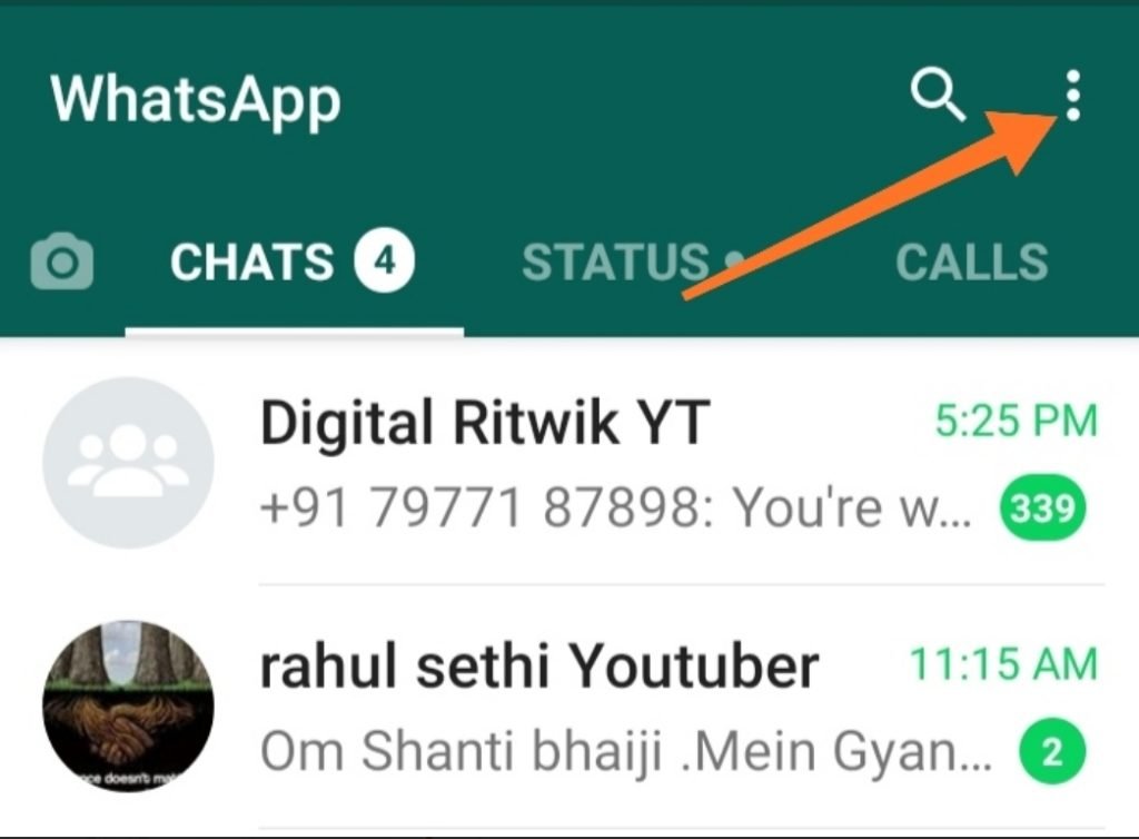 How to seen WhatsApp status after unseen in hindi4